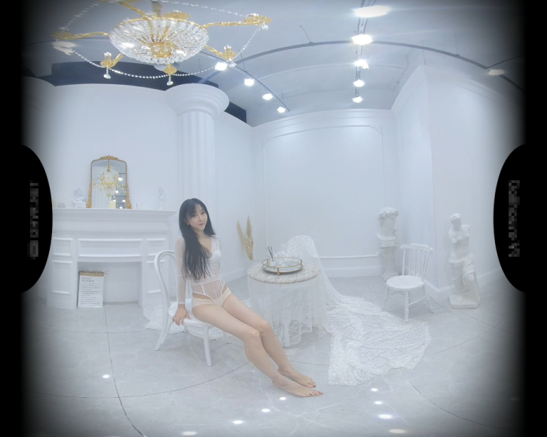 韩国vr - 唯美的白纱，年轻的女孩嫁给我