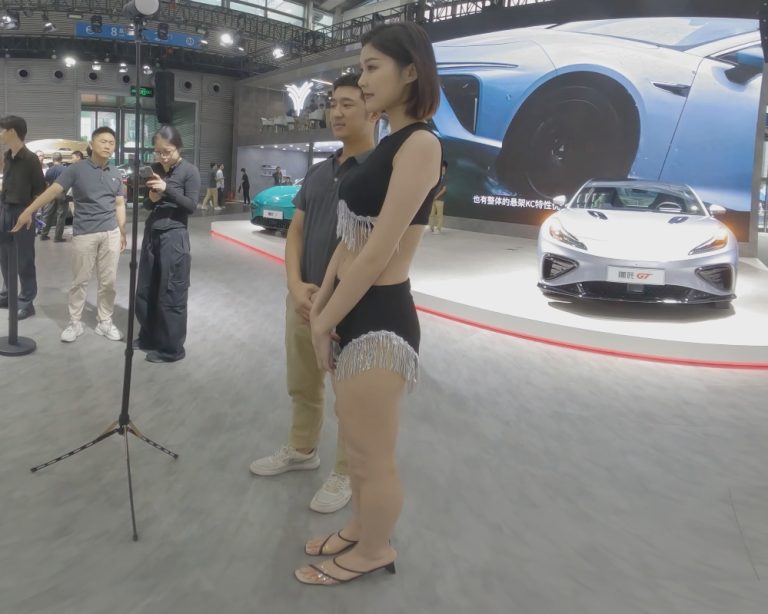粤港澳车展 Guangdong, Hong Kong and Macao auto show network celebrity performance