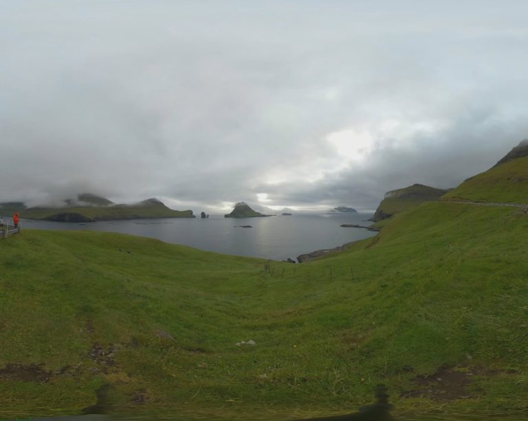 vr3d片源 法罗群岛 Faroe near Skarðsáfossur Timelaps