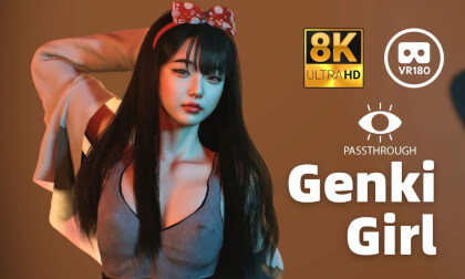 vr片源日本左右分屏 - Genki Girl Dance