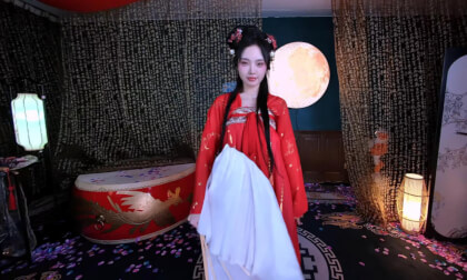 清纯国产VR视频 狸妖妖liyaoyao 西厢寻他 3D VR 180 8K