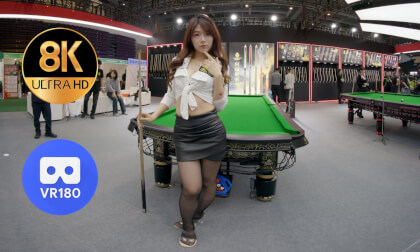 VR视频片源下载 性感模特 白上衣 黑短裙