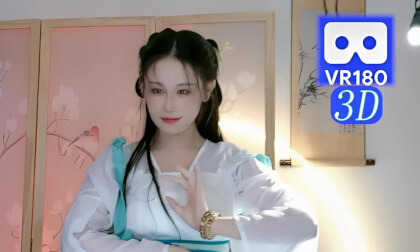 VR视频片源免费下载 初依 国风舞 仙气汉服