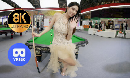 3D高清VR片源 金裙模特 气质超绝